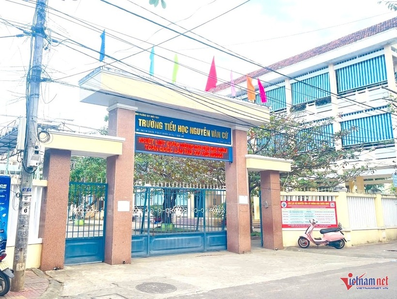 Trường Tiểu học Nguyễn Văn Cừ. Ảnh: VietNamnet