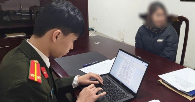 Cơ quan Công an làm việc với trường hợp vi phạm