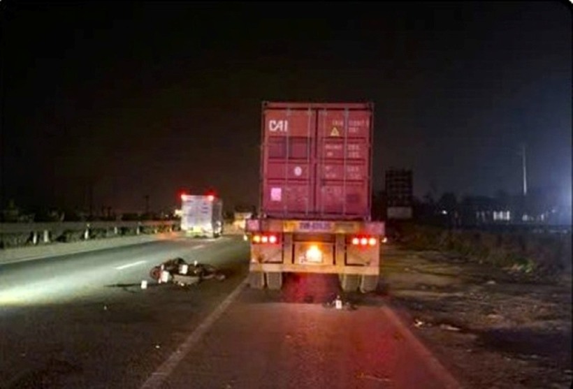 Hiện trường vụ tai nạn. Ảnh: Báo Xây dựng.