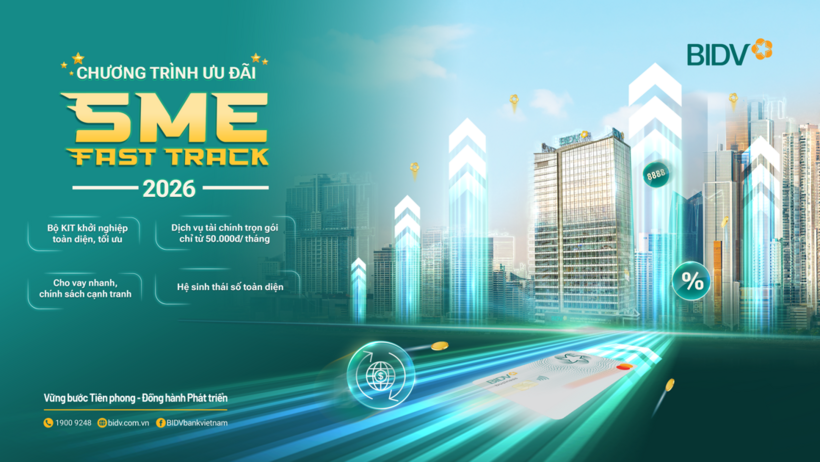 Đón năm “Mã" cùng ưu đãi siêu đã từ BIDV SME Fast Track 2026 - 1