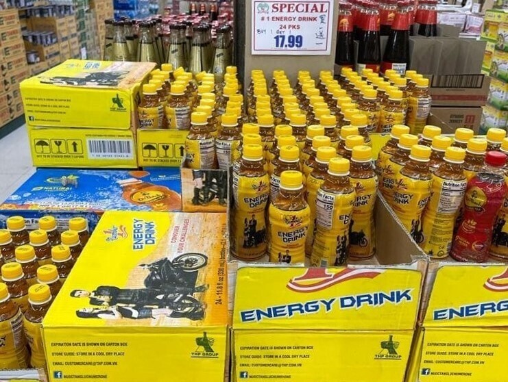 Sản phẩm Nước tăng lực Number 1 xuất khẩu sang hơn 20 quốc gia trên thế giới, được người tiêu dùng quốc tế tin dùng