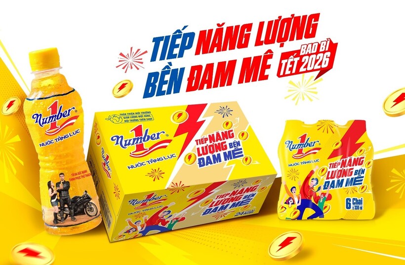 Phiên bản bao bì Tết mới gửi gắm nhiều thông điệp ý nghĩa đến từ Number 1