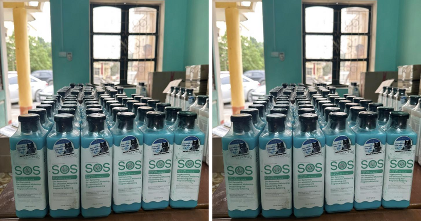 Tang vật vụ án.