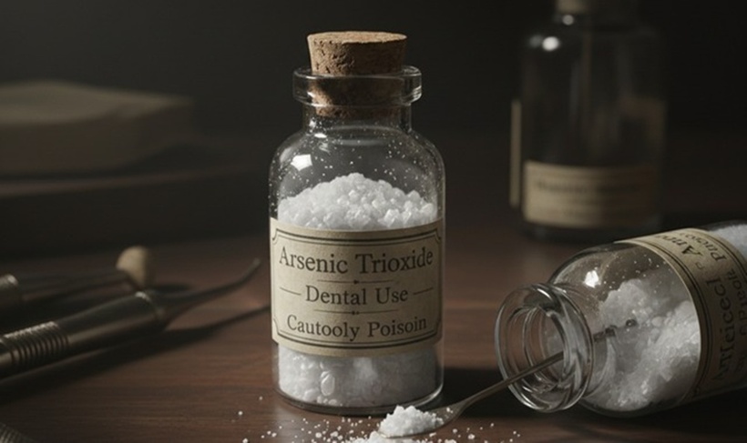 Vì sao thạch tín bị loại khỏi nha khoa?