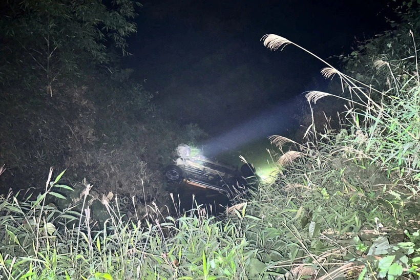 Hiện trường vụ tai nạn. Ảnh: Dân Trí