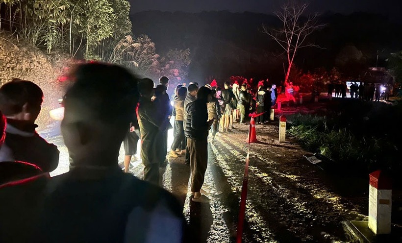 Vụ tai nạn khiến 2 người tử vong, 2 người bị thương. Ảnh: Lao động