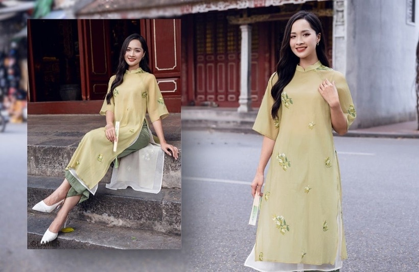 Mỗi độ xuân về hay khi mùa cưới rộn ràng gõ cửa, tà áo dài lại trở thành tâm điểm của mọi sự chú ý.