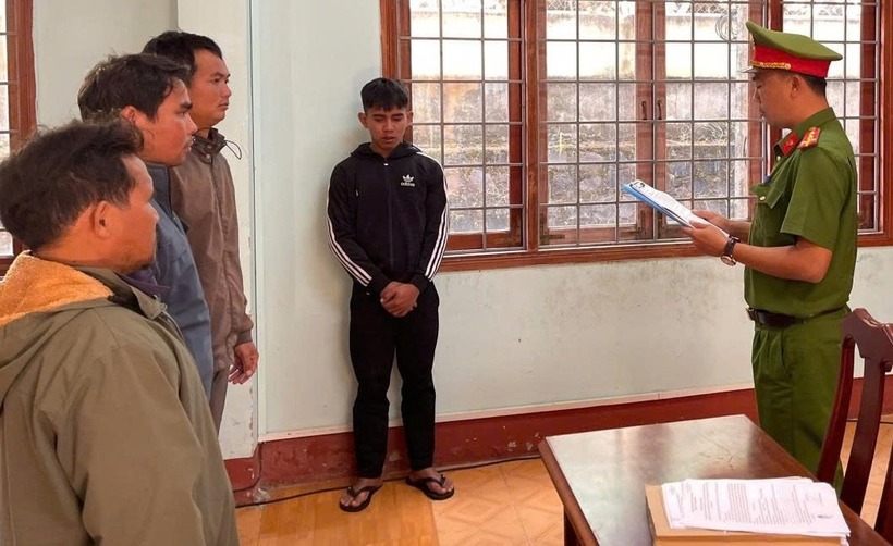 Công an tỉnh Gia Lai đã khởi tố bị can, bắt tạm giam Sing để điều tra về tội Giết người. Ảnh: Dân Trí.