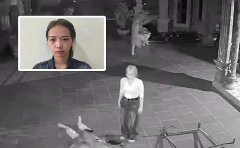 Hà Thị Lai Hạ dùng dao đâm chồng tử vong đã gây rúng động dư luận hồi tháng 8/2025. (Ảnh: Lao động)