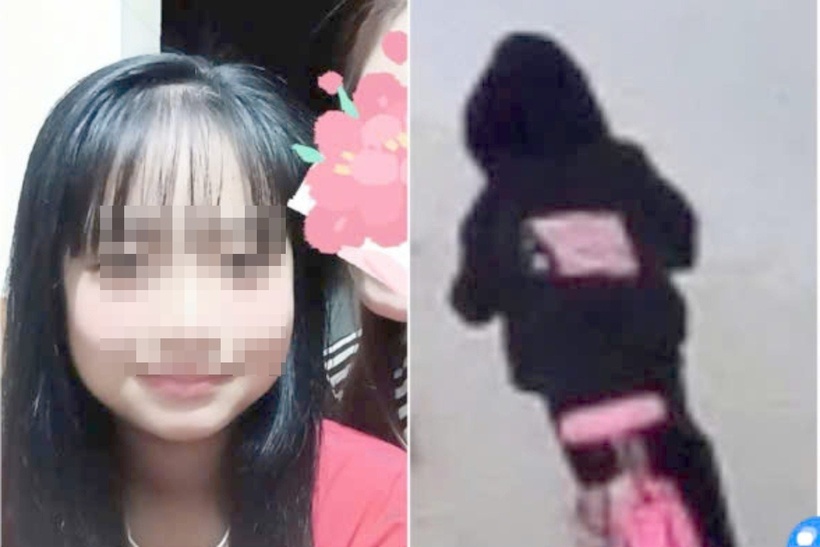 Cháu U.N rời nhà bằng xe đạp và mất liên lạc với gia đình. (Ảnh: Dân trí)