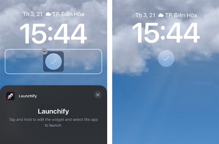 Cách mở ứng dụng từ màn hình khóa iPhone.