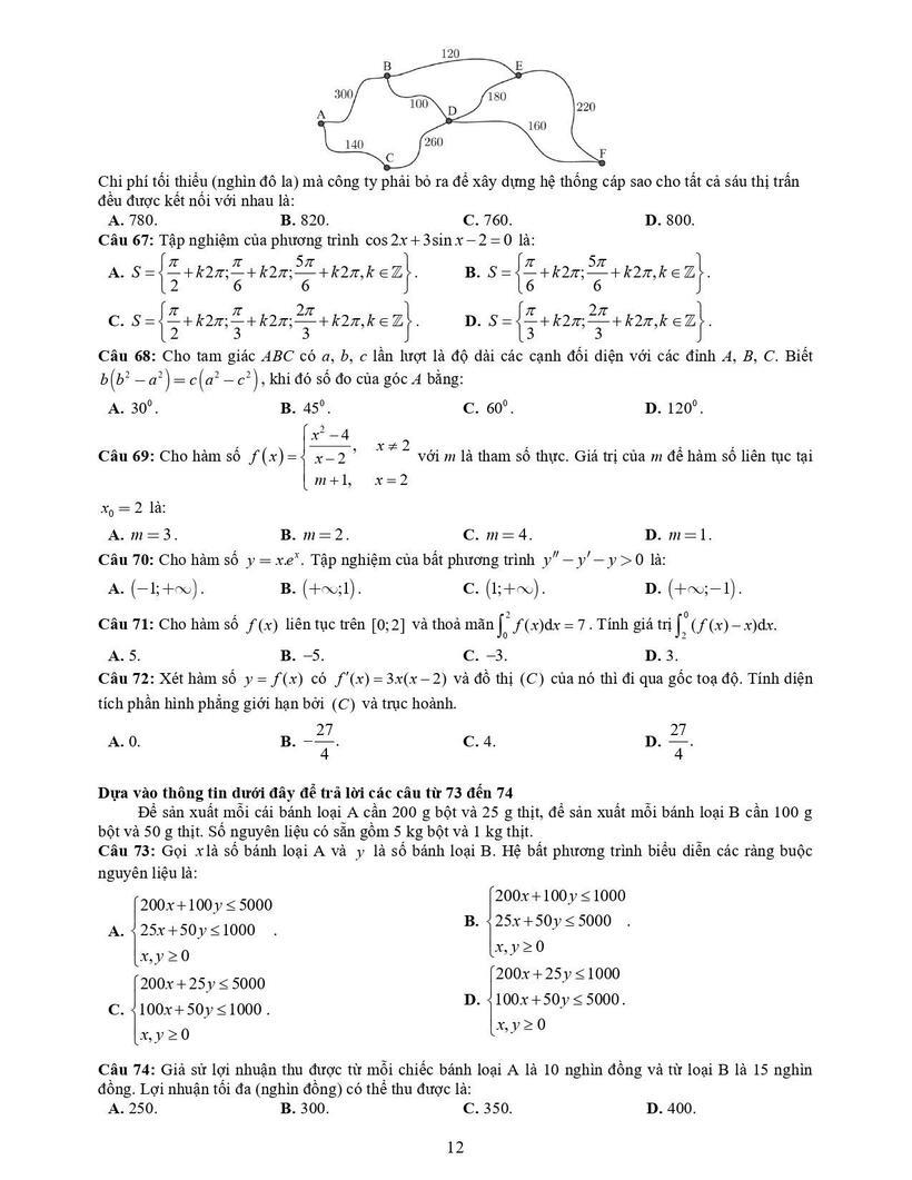 Đại học Quốc gia TP.HCM công bố đề thi mẫu bài thi đánh giá năng lực 2026 - 10