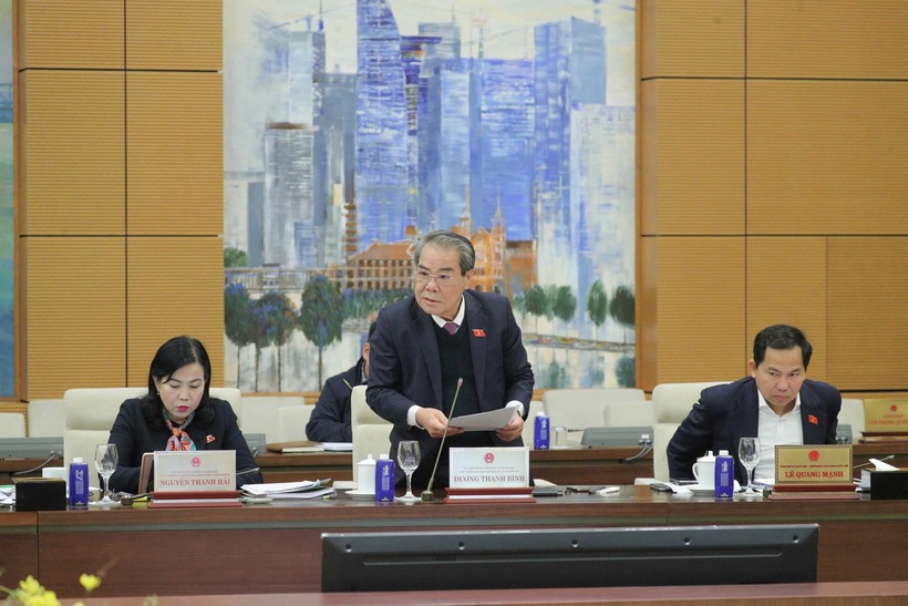 Chủ nhiệm Ủy ban Dân nguyện và Giám sát của Quốc hội Dương Thanh Bình. (Ảnh: Media Quốc hội)