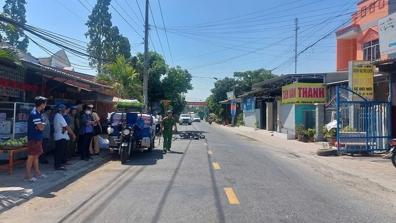 Hiện trường vụ tai nạn. Ảnh: Báo Nhân dân.