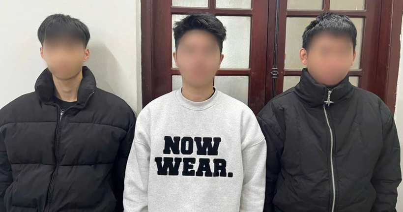 Các đối tượng tại Cơ quan Cảnh sát điều tra, Công an tỉnh Tuyên Quang.