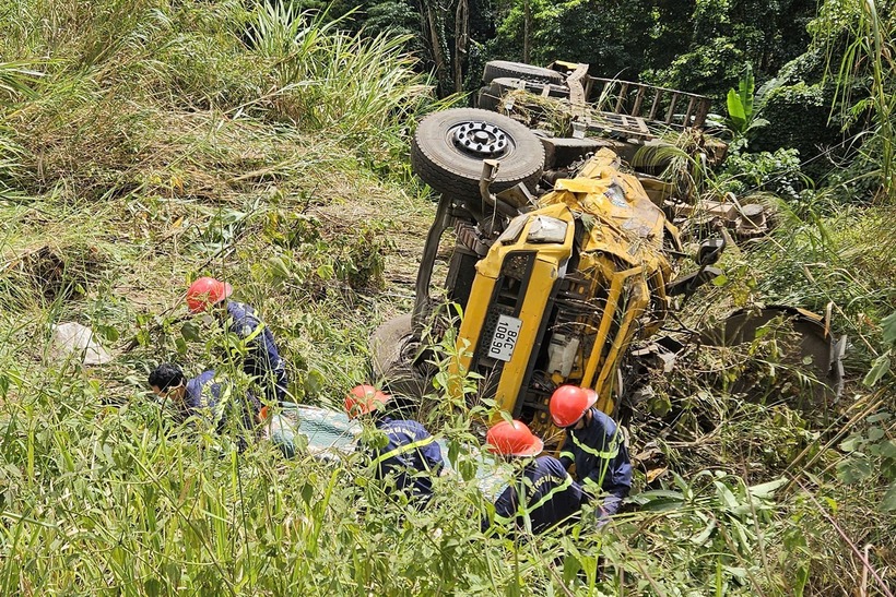Hiện trường vụ tai nạn. Ảnh: Vnexpress.