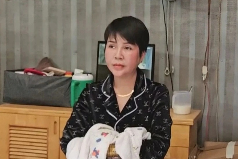 Đối tượng Lưu Thị Cẩm Nhung. Ảnh: Báo Dân trí.