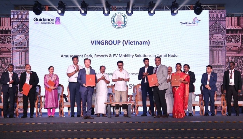 Vingroup ký kết MOU với bang Tamil Nadu, củng cố hệ sinh thái đa ngành tại Ấn Độ - 1