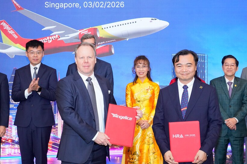 Vietjet trao thỏa thuận hợp tác với các đối tác chiến lược