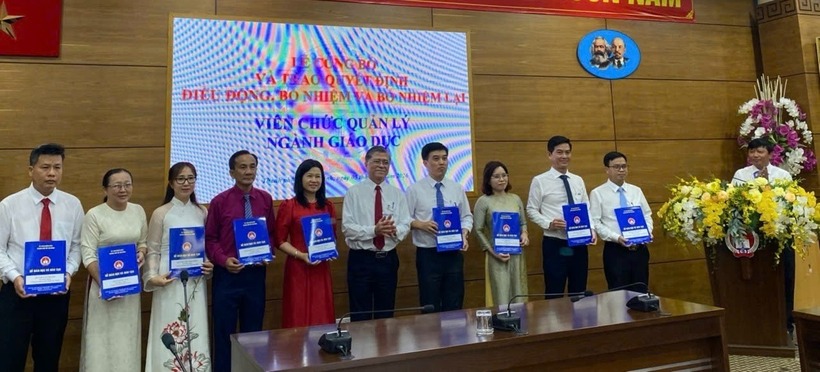 Có 8 hiệu trưởng được điều động, bổ nhiệm, bổ nhiệm lại trong danh sách đợt này của Sở GD&ĐT TP. HCM. Ảnh: Người Lao Động.