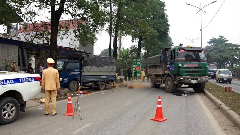 Hiện trường vụ tai nạn