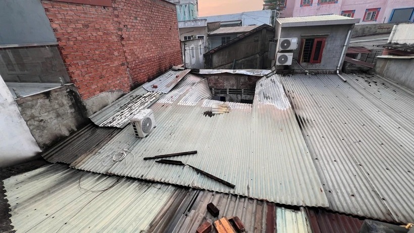 Căn nhà diện tích khoảng 4x8m. (Ảnh: Pháp luật TP.HCM)