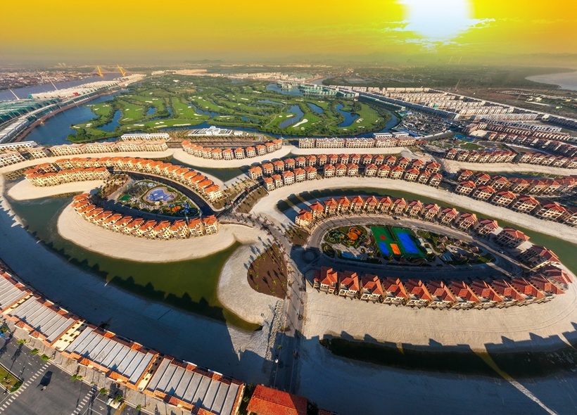 Khu Isla Bella có mật độ xây dựng chỉ 14,2%, hơn 85% diện tích còn lại dành cho cây xanh, mặt nước và các tiện ích đẳng cấp