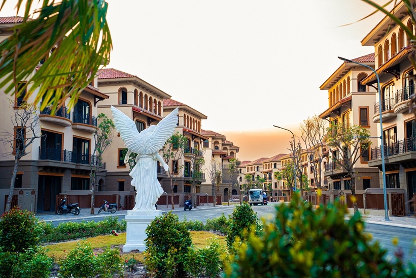 Dinh thự Isla Bella đã hoàn thiện, sẵn sàng đón cư dân về ở trước thềm năm mới.