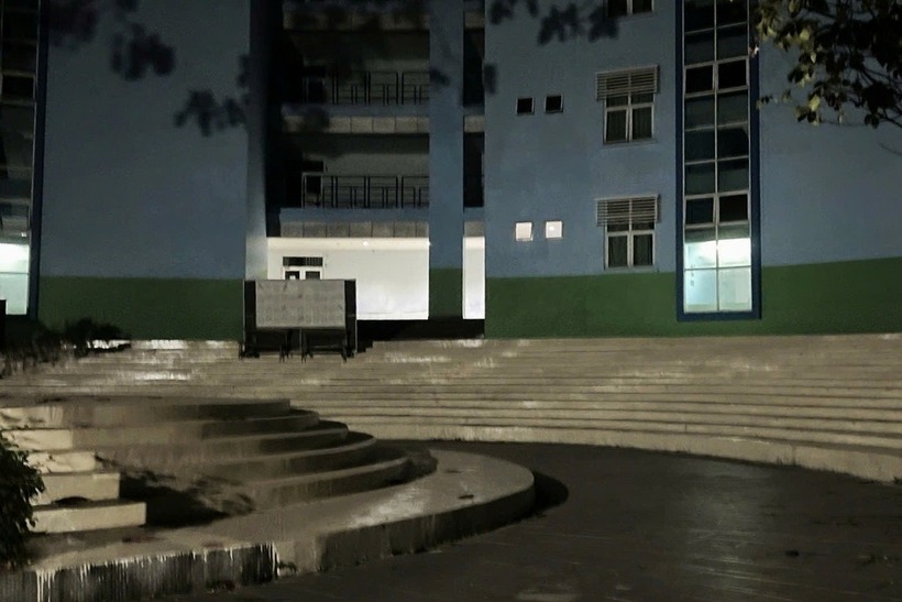 Khu vực nam thanh niên tử vong. Ảnh: Dân trí