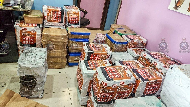 Ma túy bị cảnh sát Fiji tịch thu hồi đầu năm 2024. Ảnh:&nbsp;Cảnh sát Fiji