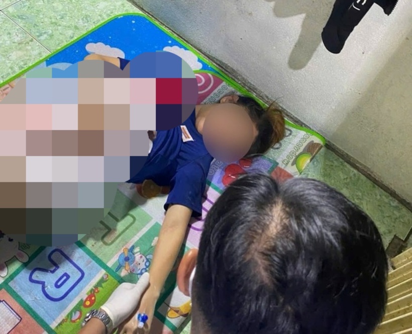 Bé trai đã chào đời an toàn. Ảnh: NLĐ.