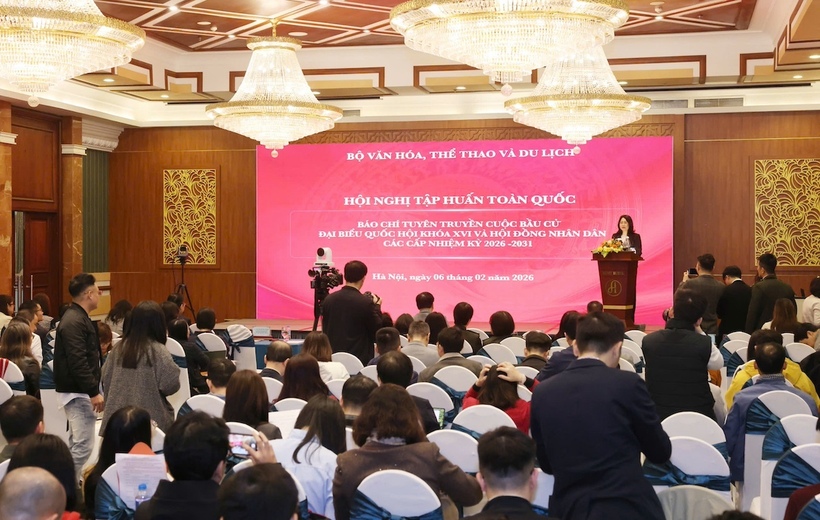 Toàn cảnh Hội nghị tập huấn toàn quốc tại điểm cầu Trung ương