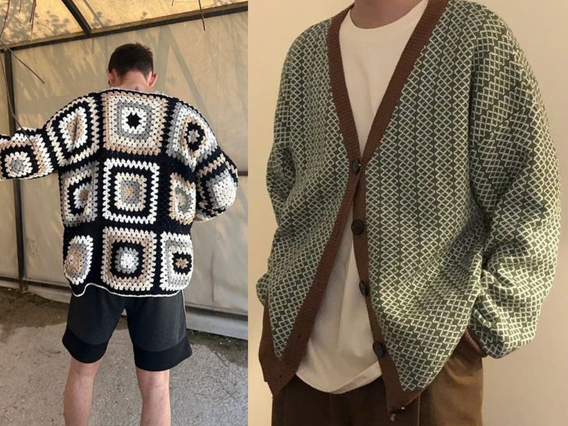 Quần áo được may theo phom dáng thoải mái, đường nét đơn giản, phóng khoáng.