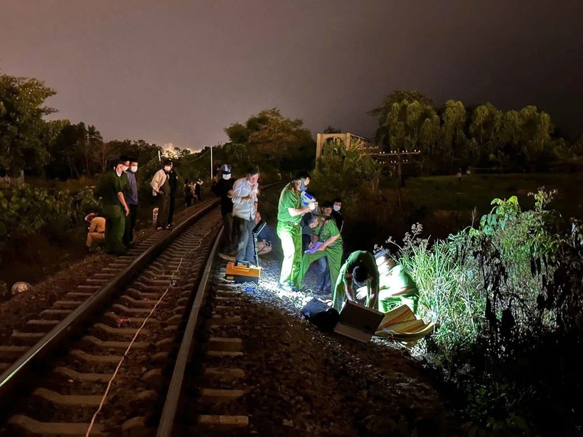 Hiện trường vụ tai nạn. Ảnh: Tiền Phong.