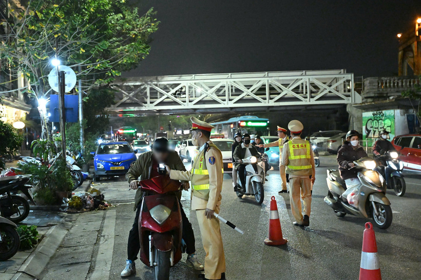 Các trường hợp được kiểm tra định tính nhanh chóng, không ảnh hưởng đến hoạt động giao thông.