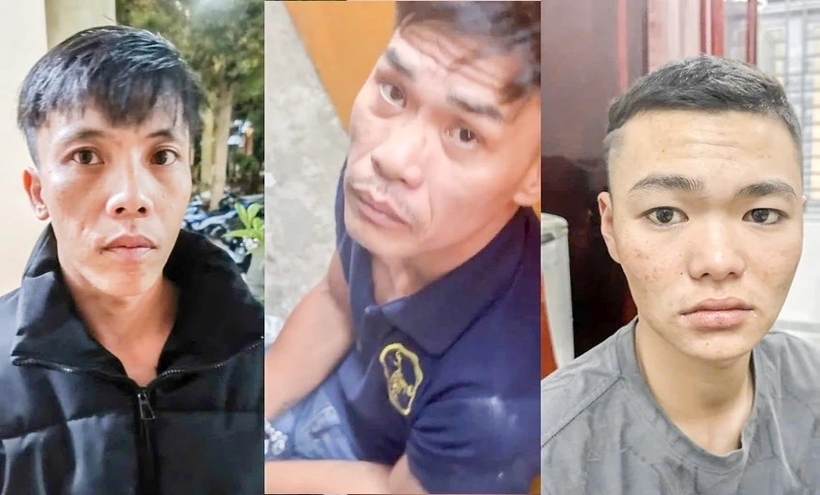 Nhóm nghi phạm buôn bán, tàng trữ trái phép chất ma túy bị bắt giữ. Ảnh: Pháp luật TP.HCM