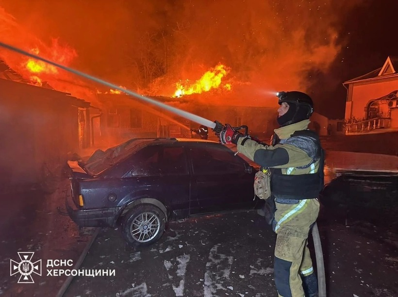 Lực lượng Ukraine ứng phó với cuộc tập kích của Nga. Ảnh: Kyiv Independent