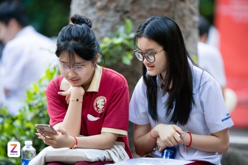 Thí sinh TP.HCM trong kỳ thi tốt nghiệp THPT 2025. Ảnh: ZNews