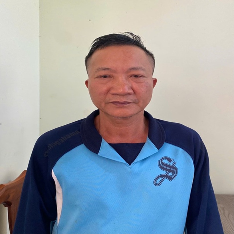 Đối tượng Nguyễn Phú Nghiệm bị bắt sau 34 năm lẩn trốn. (Ảnh: Công an tỉnh Đắk Lắk)