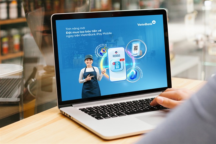 Một chạm trên VietinBank iPay, Loa báo tiền về giao tận nơi - 2