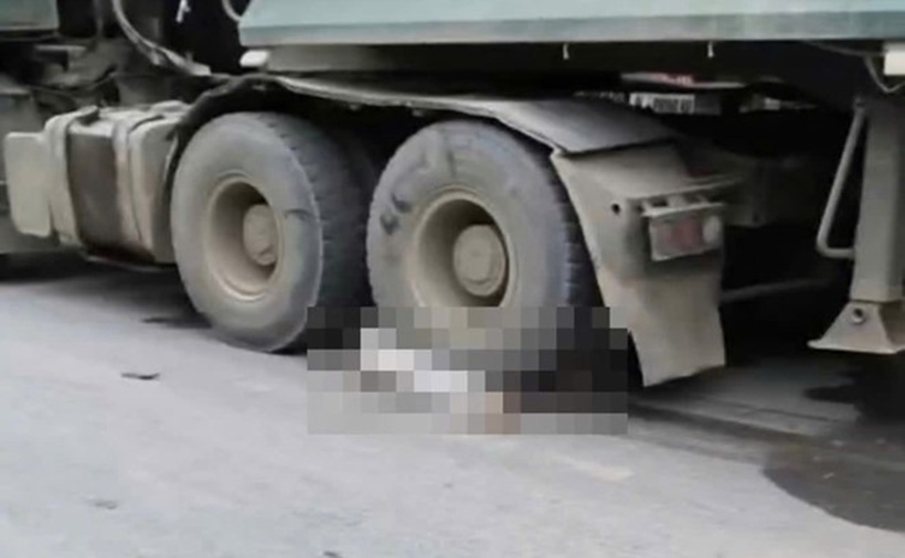 Hiện trường vụ tai nạn. (Ảnh: Lao động)