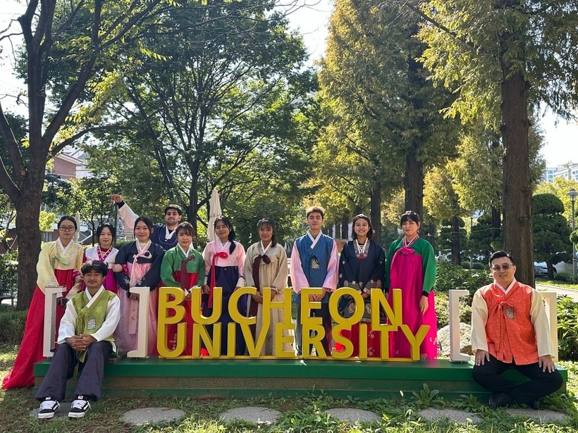 Sinh viên quốc tế tại Đại học Bucheon, Hàn Quốc. Ảnh: Bucheon University, Insititute of International Affairs