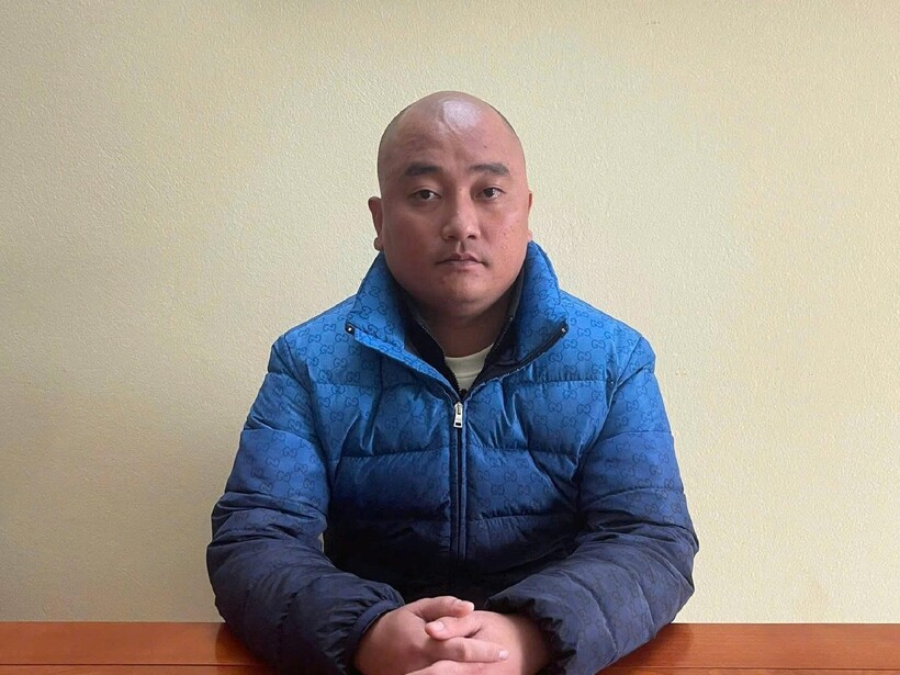 Đối tượng Nguyễn Tiến Đạt. Ảnh: Công an tỉnh Lào Cai.