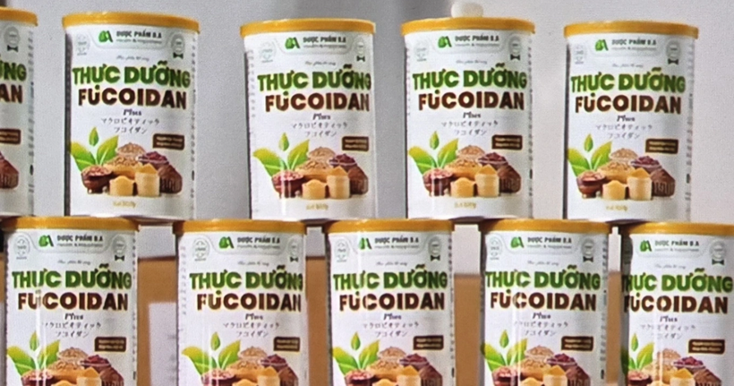 Thực phẩm chức năng giả (Ảnh: VTV).