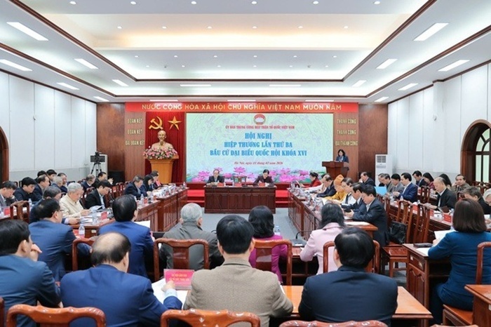 Bà Bùi Thị Minh Hoài phát biểu tại Hội nghị (Ảnh: Hoài Nam).