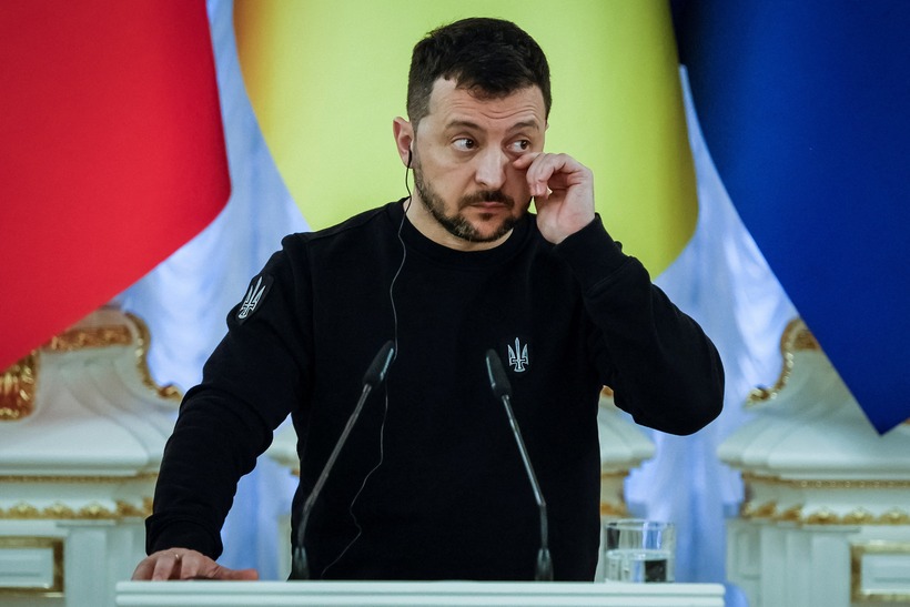 Tổng thống Ukraine Volodymyr Zelensky. Ảnh: Reuters
