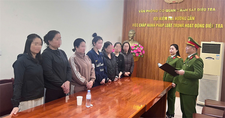 Cơ quan Cảnh sát điều tra làm rõ hành vi vi phạm của các đối tượng liên quan. (Ảnh: Công an Quảng Ninh)