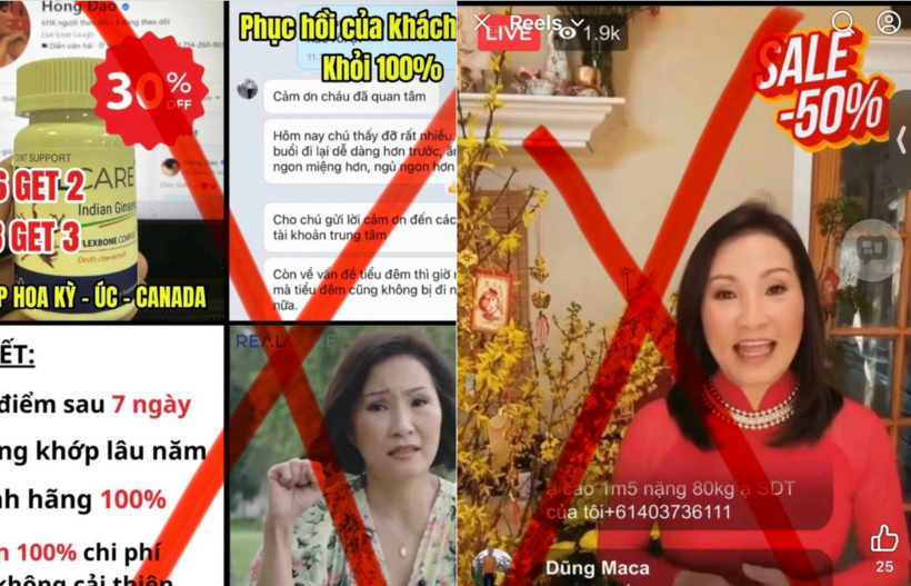 Hồng Đào bức xúc khi nhiều lần bị giả mạo hình ảnh, giọng nói để trục lợi, bán hàng trên mạng.