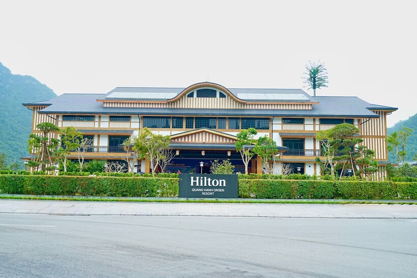 Hilton Quang Hanh Onsen Resort với tiêu chuẩn dịch vụ toàn cầu khắt khe