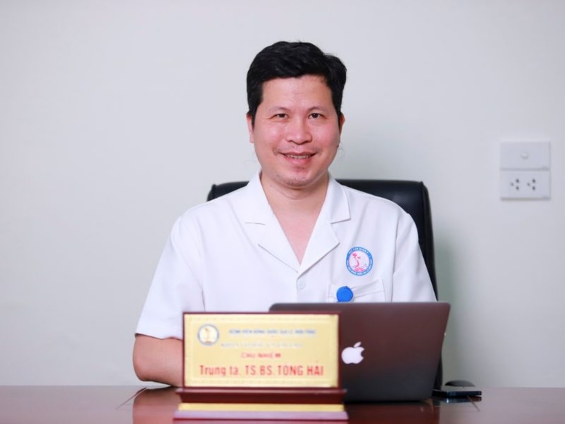 TS.BS Tống Hải, Phó Giám đốc Trung tâm Phẫu thuật Tạo hình Thẩm mỹ và Tái tạo (Bệnh viện Bỏng Quốc gia)